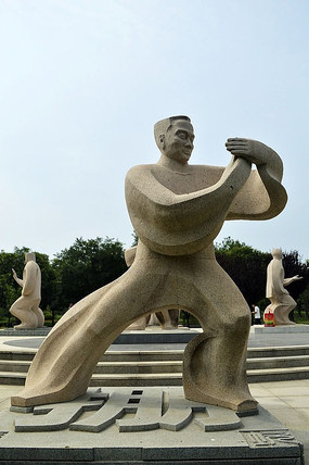 凝固的流动 雕塑太极拳，雕塑一种东方哲思